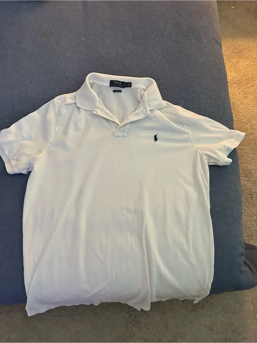 Ralph Lauren Men’s Polo Trio — Navy, White & Gray